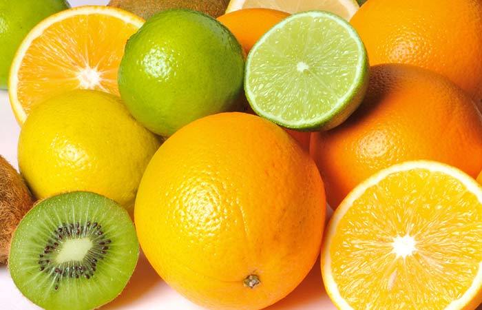 fruits et citron 
